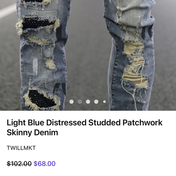 Size 32 but it runs pretty small. Only asking for 40 slightly used. - Picture 7 of 8